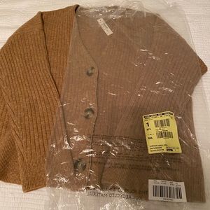 NWT - Madewell - Cameron Ribbed Cardigan Sweater in Coziest Yarn -xxs